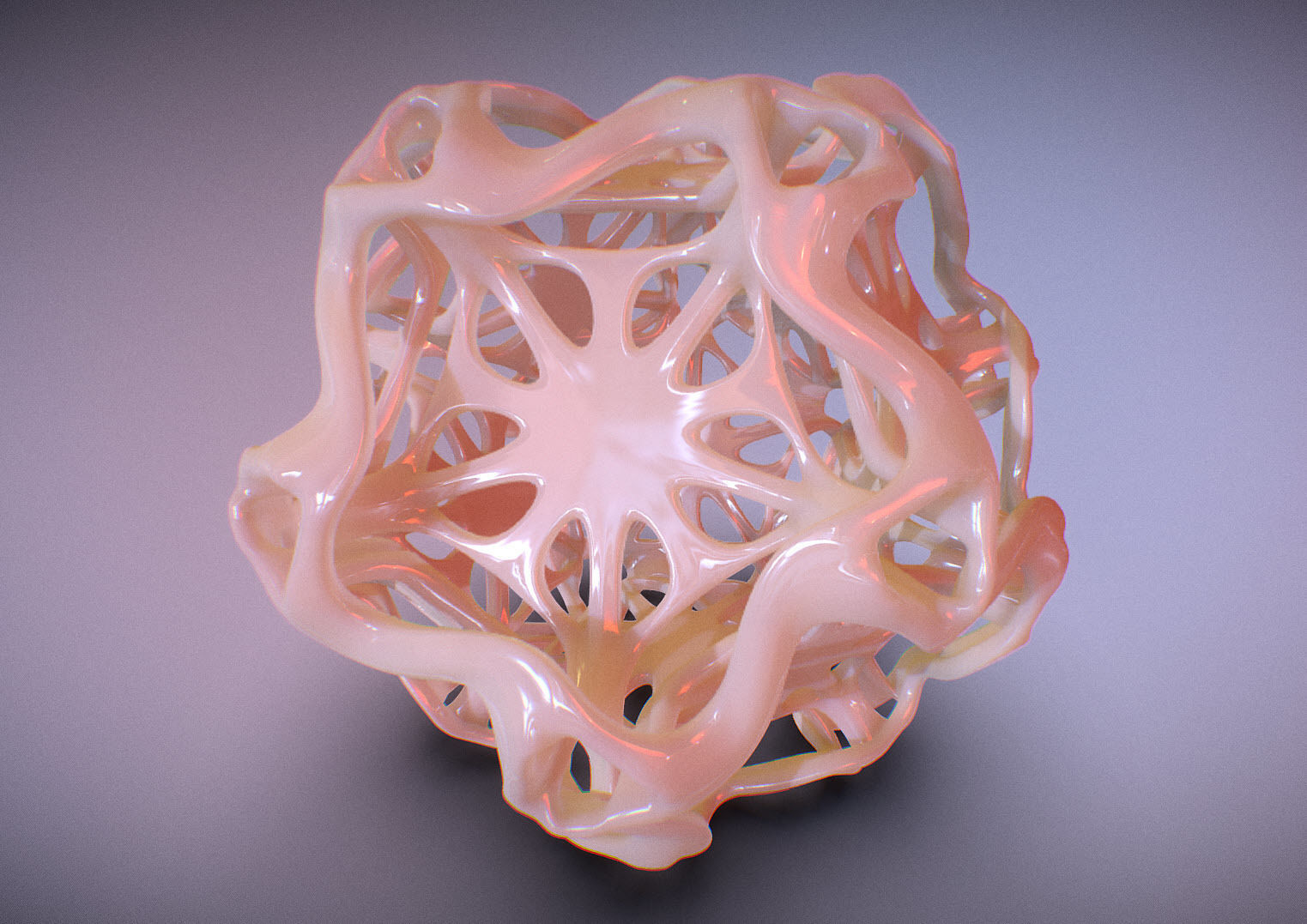 Drilled Perforated Dodecahedron Flower 3D print model_7