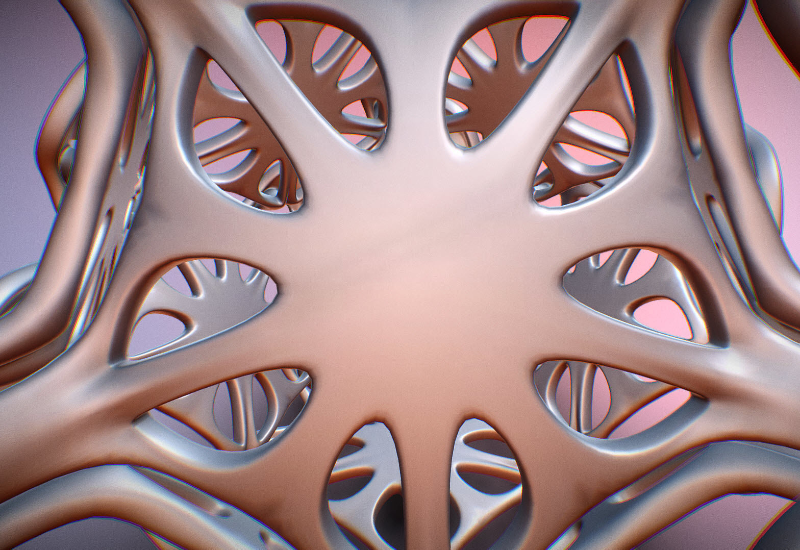 Drilled Perforated Dodecahedron Flower 3D print model_6
