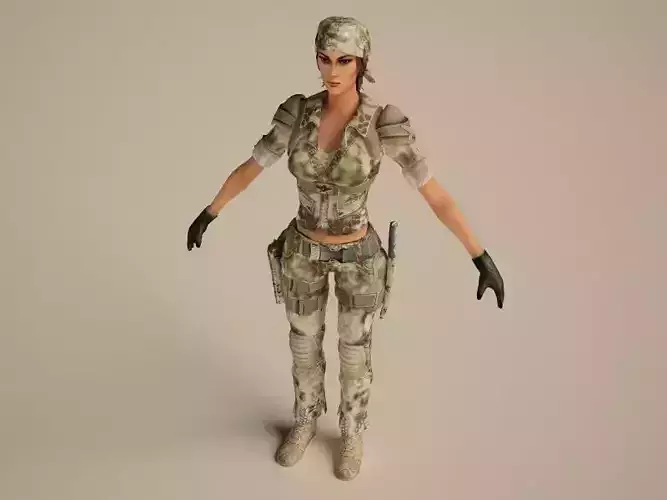 Girl soldier
