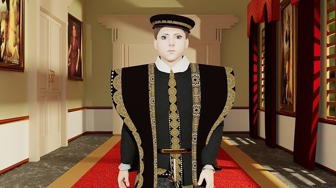 Edward Tudor 3D model