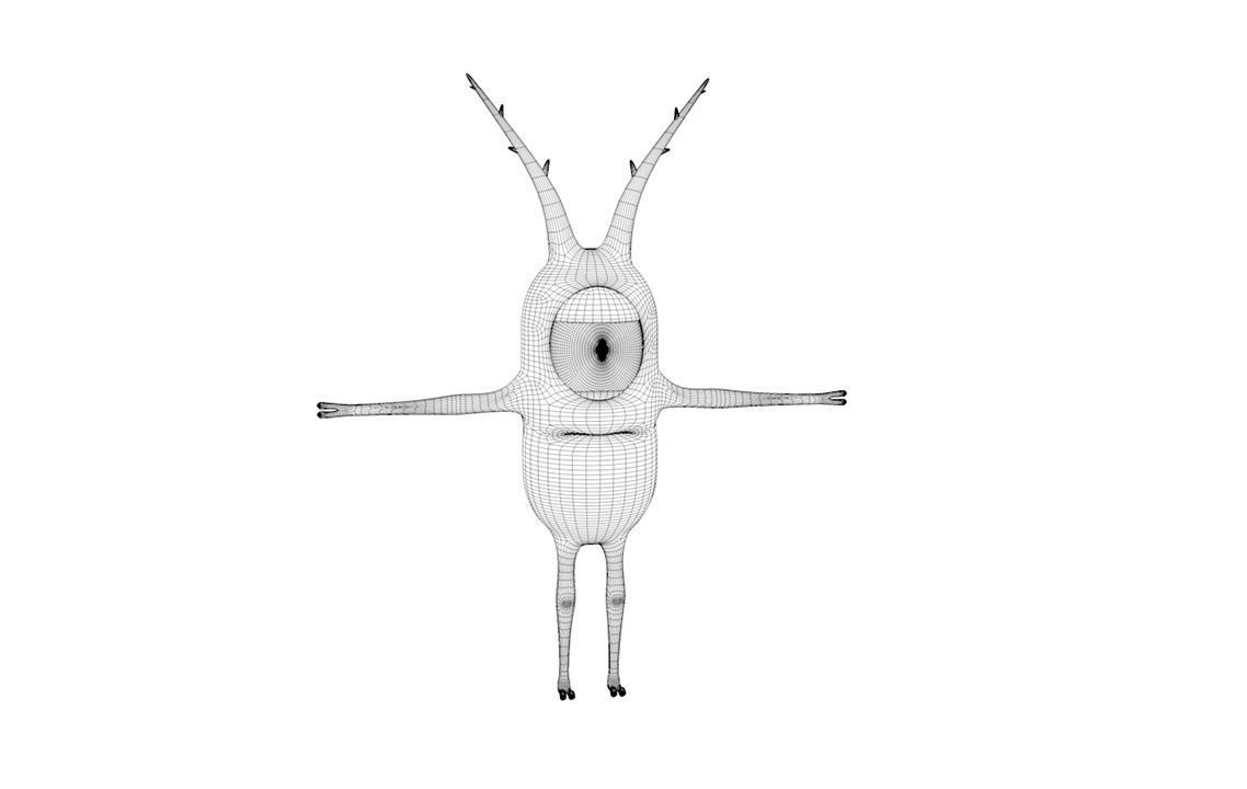 Plankton alien 3D model_11