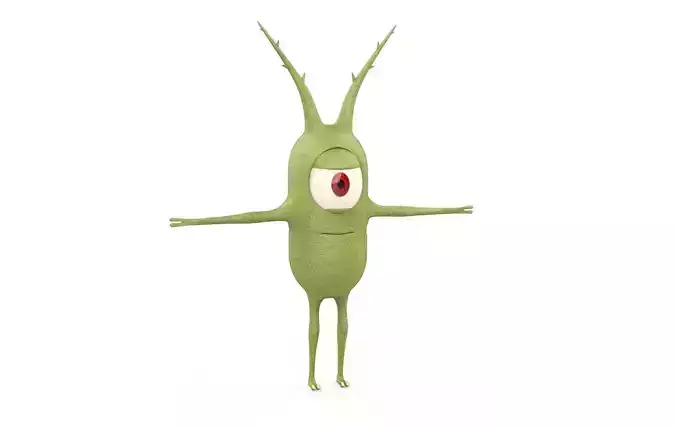 Plankton alien 3D model