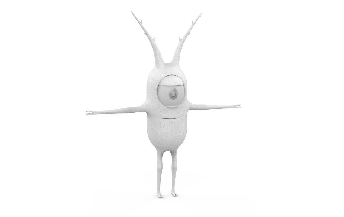 Plankton alien 3D model_9