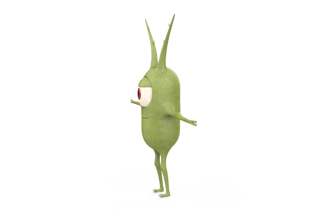 Plankton alien 3D model_5