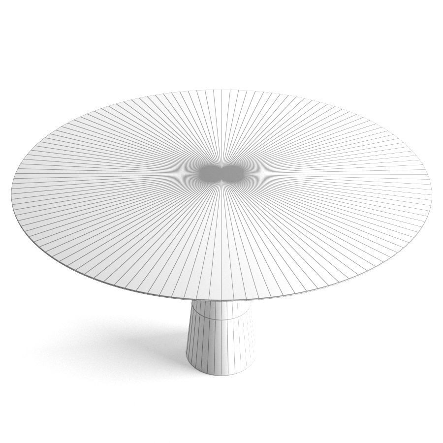 ECHO Dining Table 3D model_7