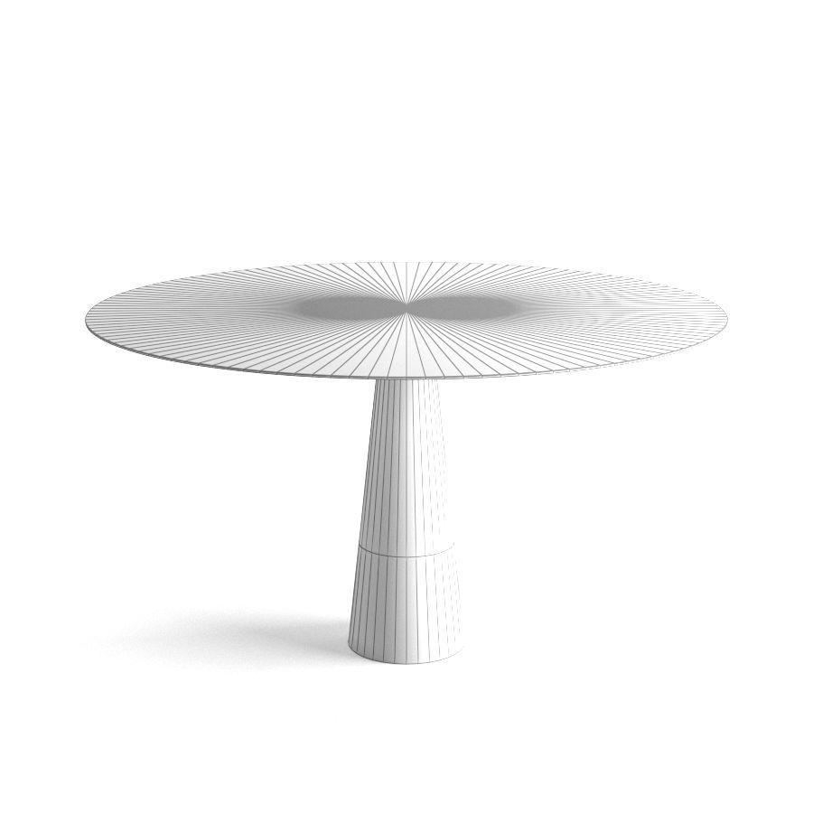 ECHO Dining Table 3D model_4