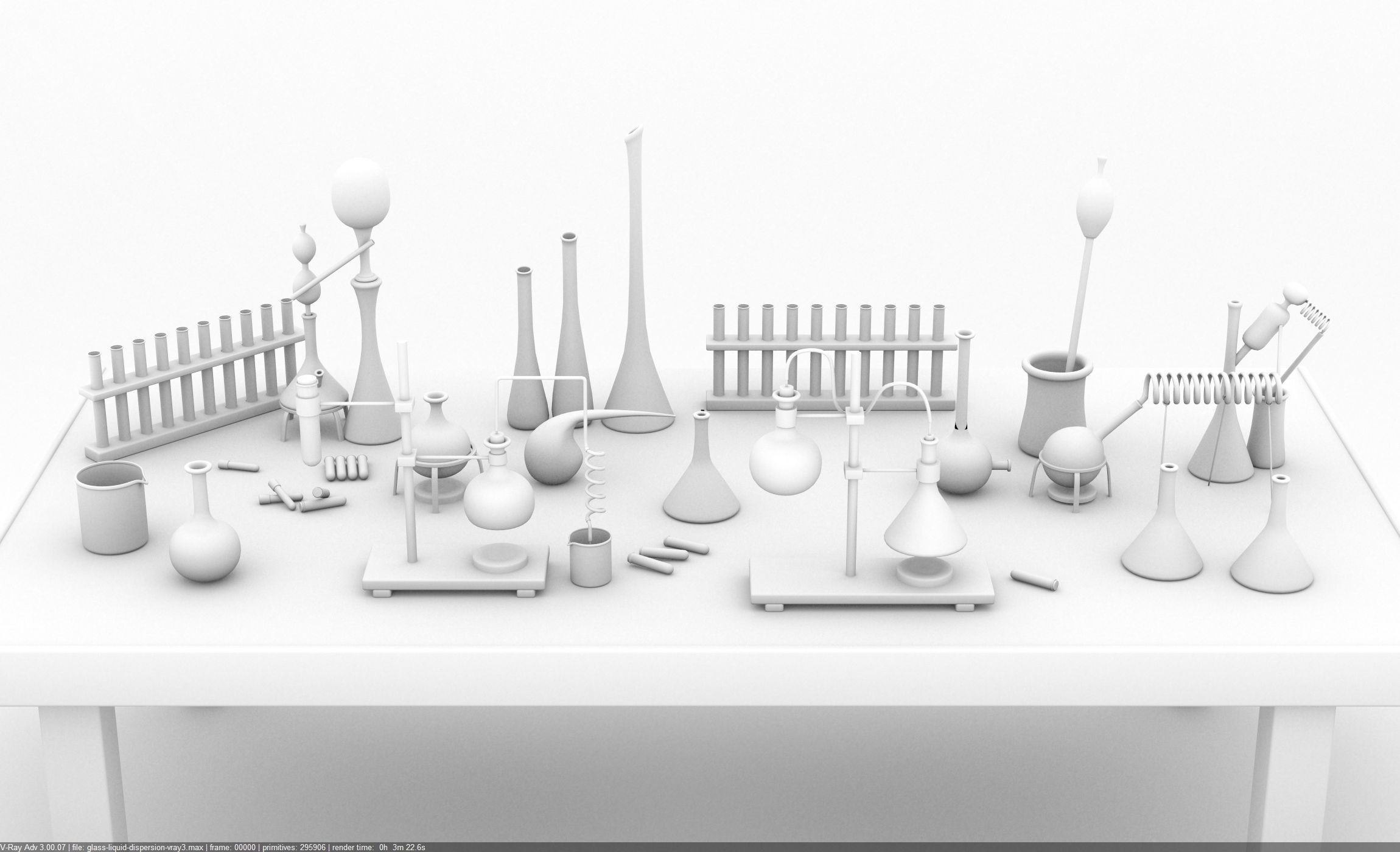 Equipment Chemistry Laboratory 3D model_1