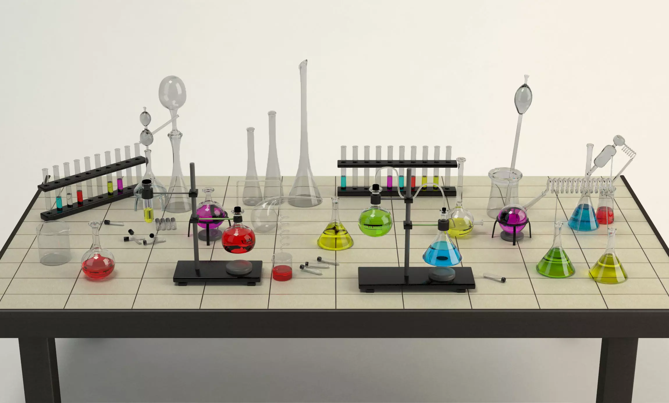 Equipment Chemistry Laboratory 3D model_0
