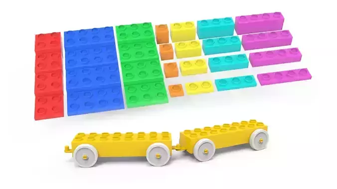 LEGO Cubes 3D print model