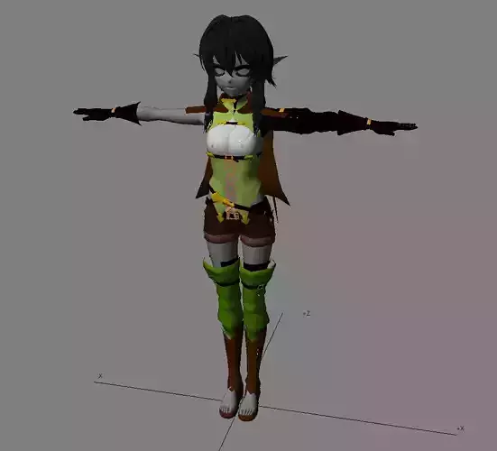 Elfa Arquera High Elf Archer GOBLIN SLAYER