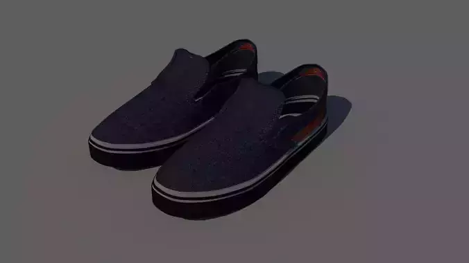 Loafers pair of slip on shoes