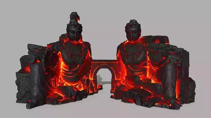 rocks buddha healgate 