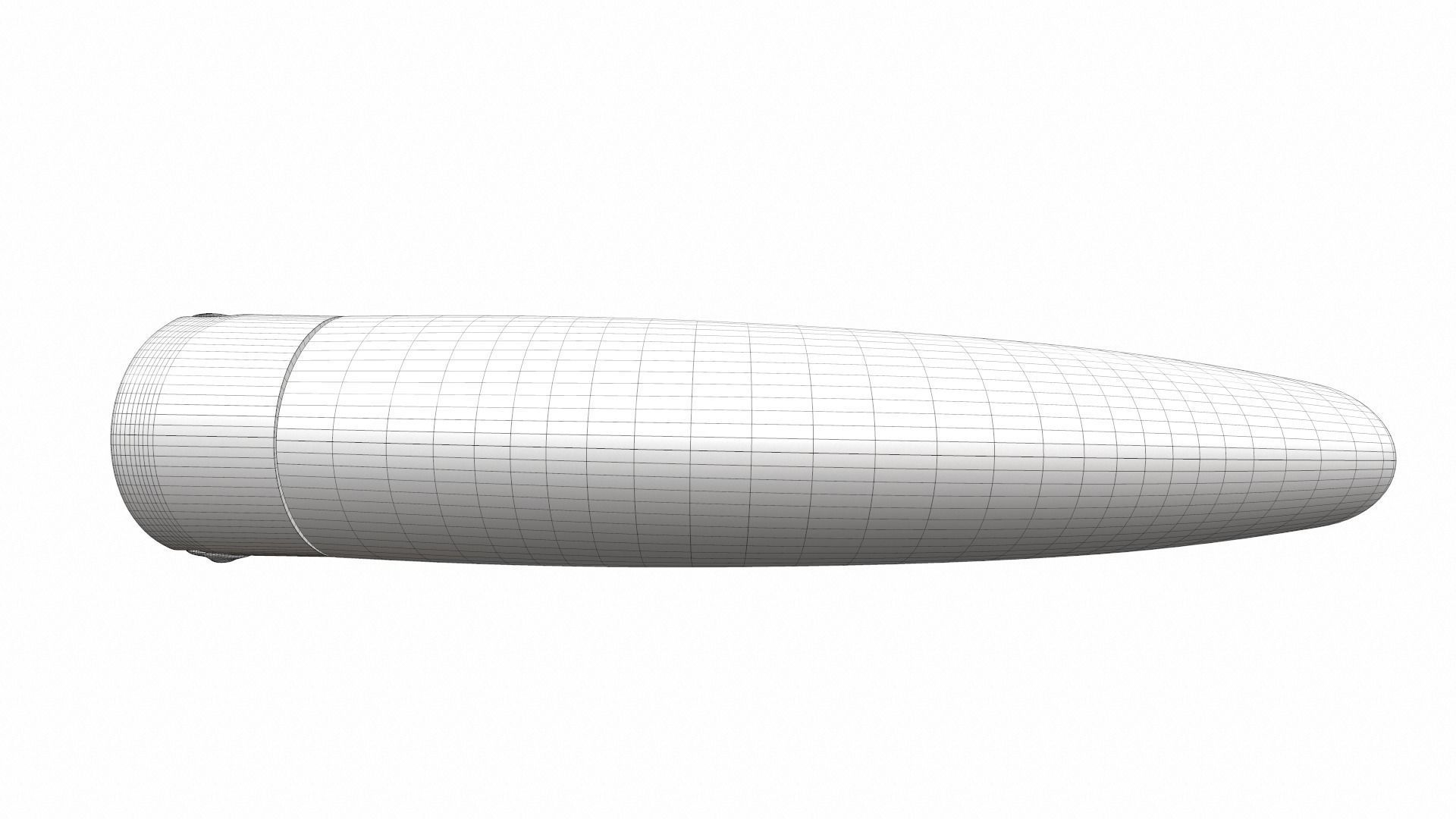 Shampoo whole avocado 3D model_15