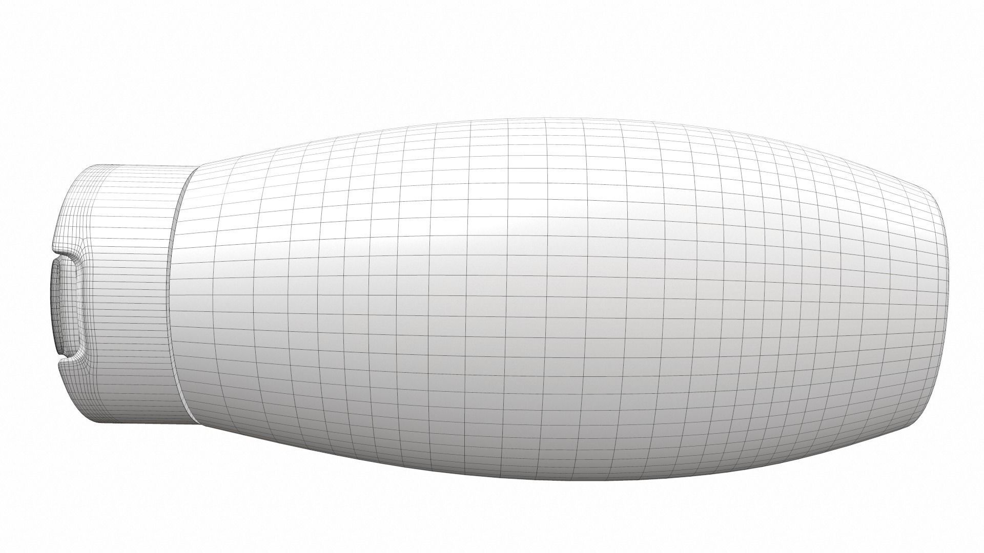 Shampoo whole avocado 3D model_14