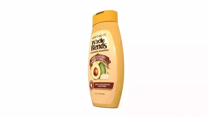 Shampoo whole avocado 3D model
