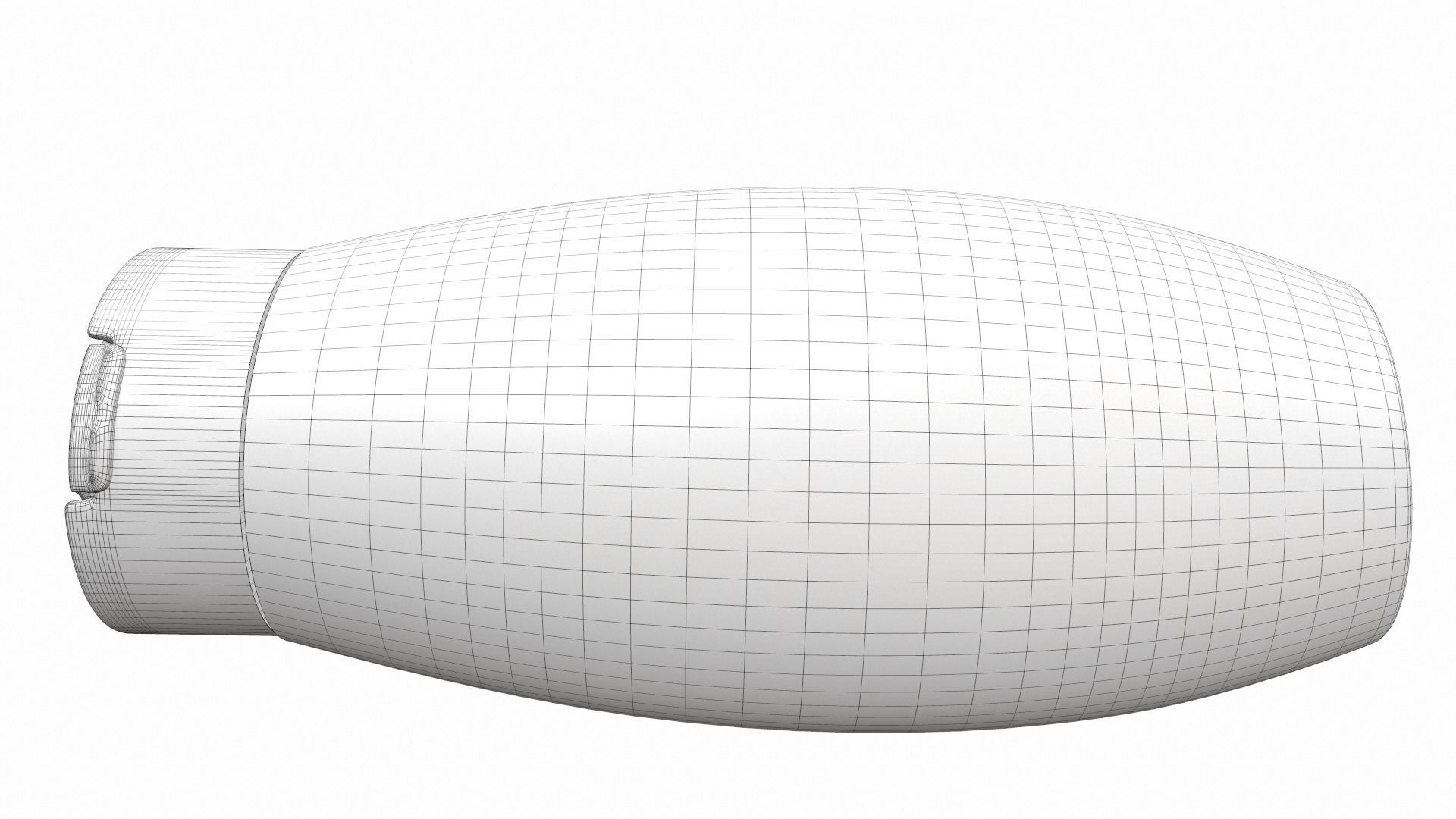 Shampoo whole avocado 3D model_16