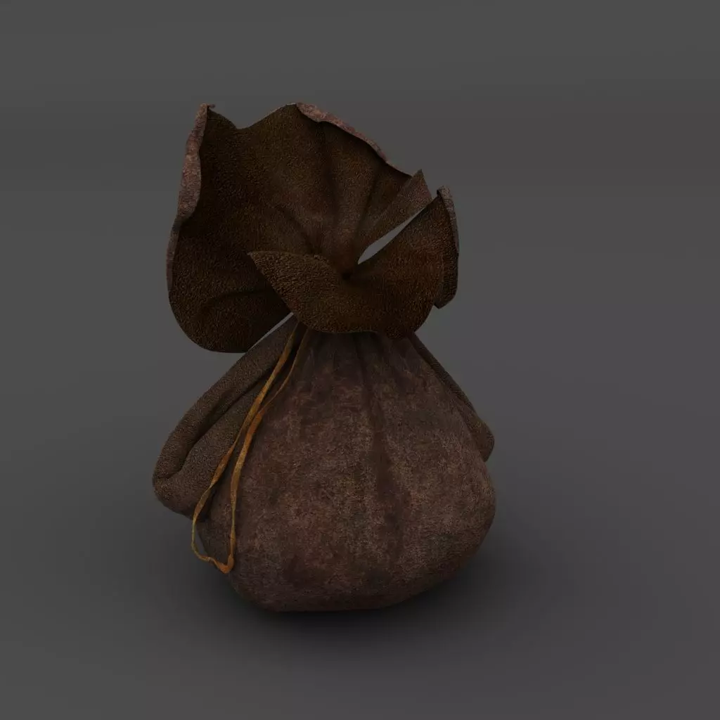 Money Pouch B 3D model