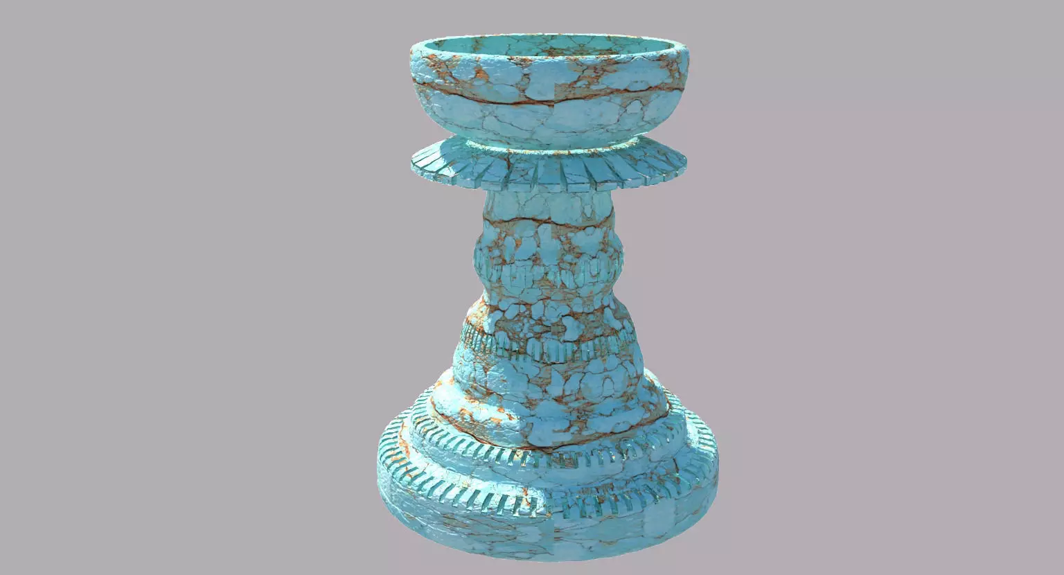 Old Coal Scuttle 3D model_0