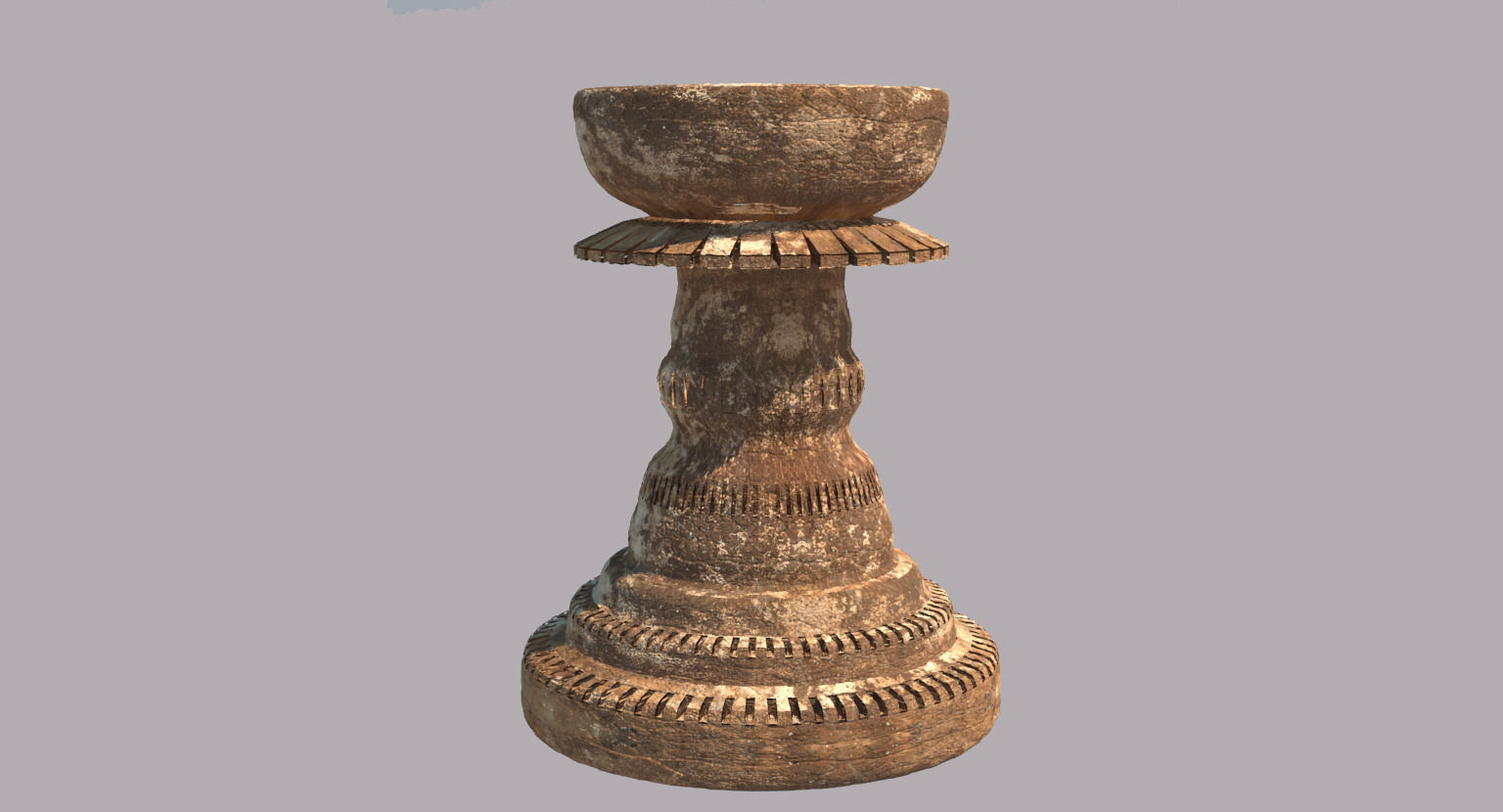 Old Coal Scuttle 3D model_4