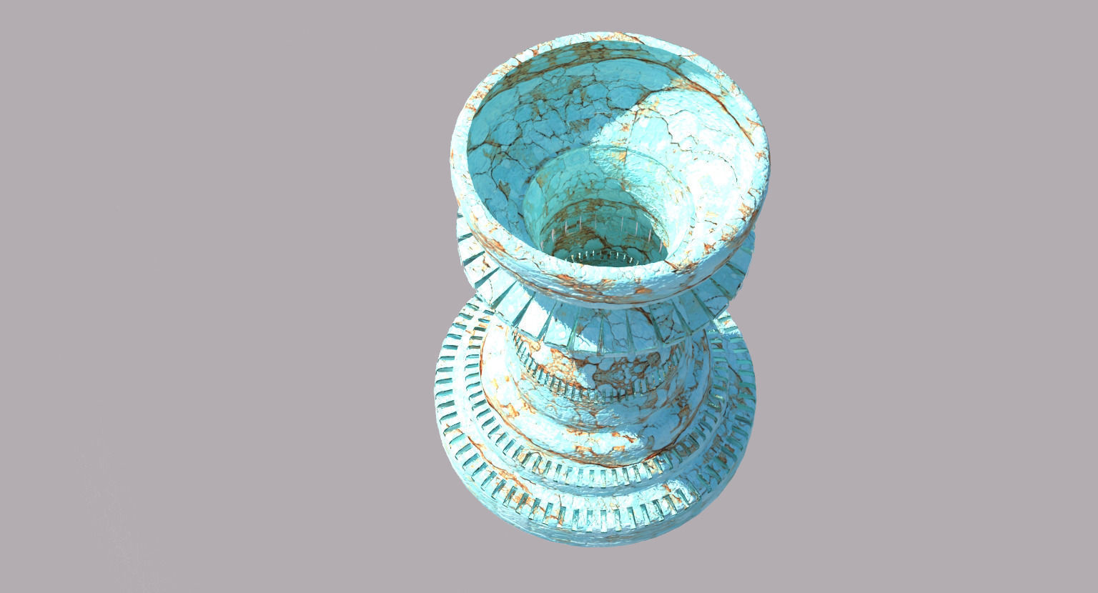 Old Coal Scuttle 3D model_1