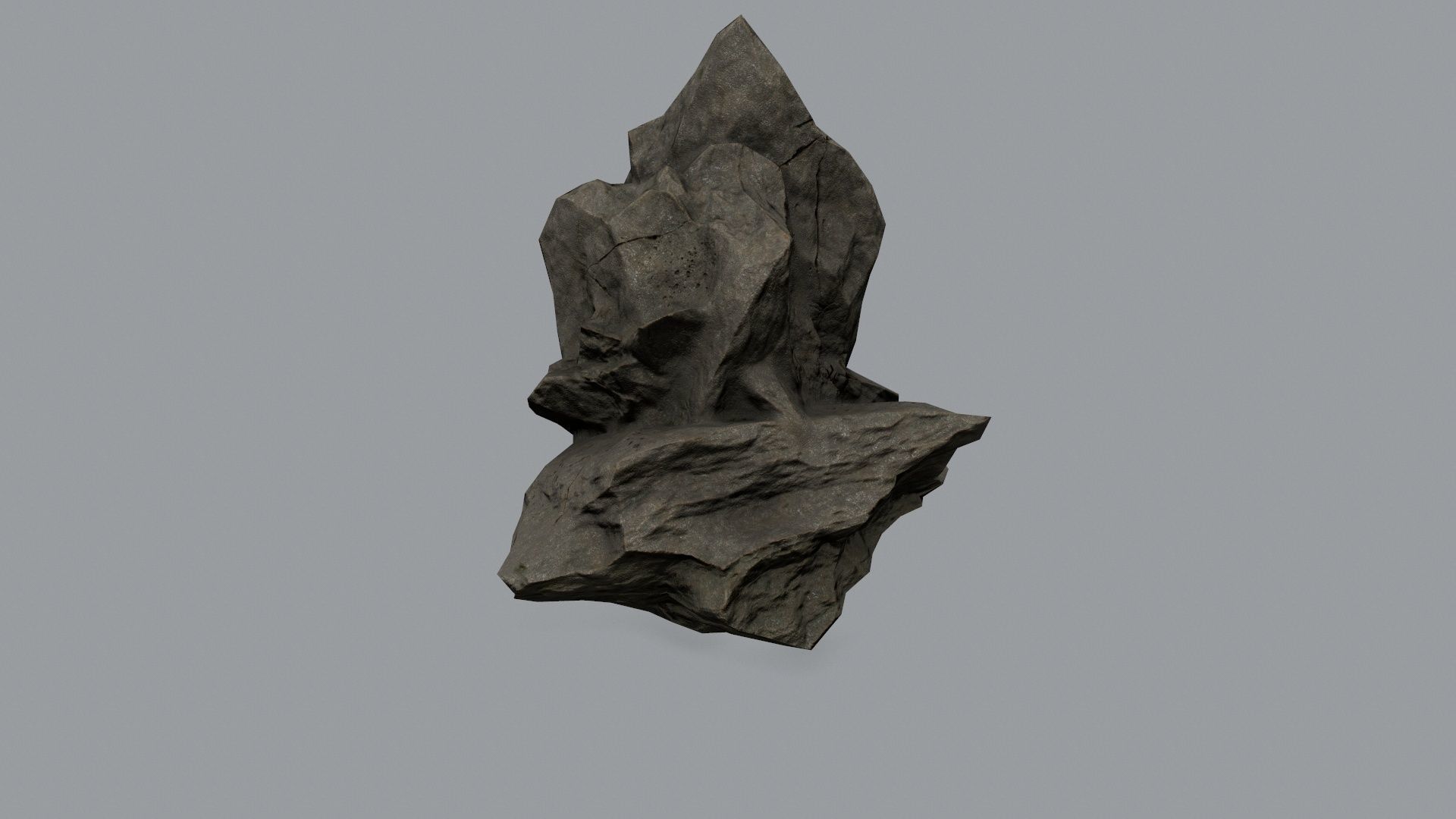 Rock Set Low-poly 3D model_24