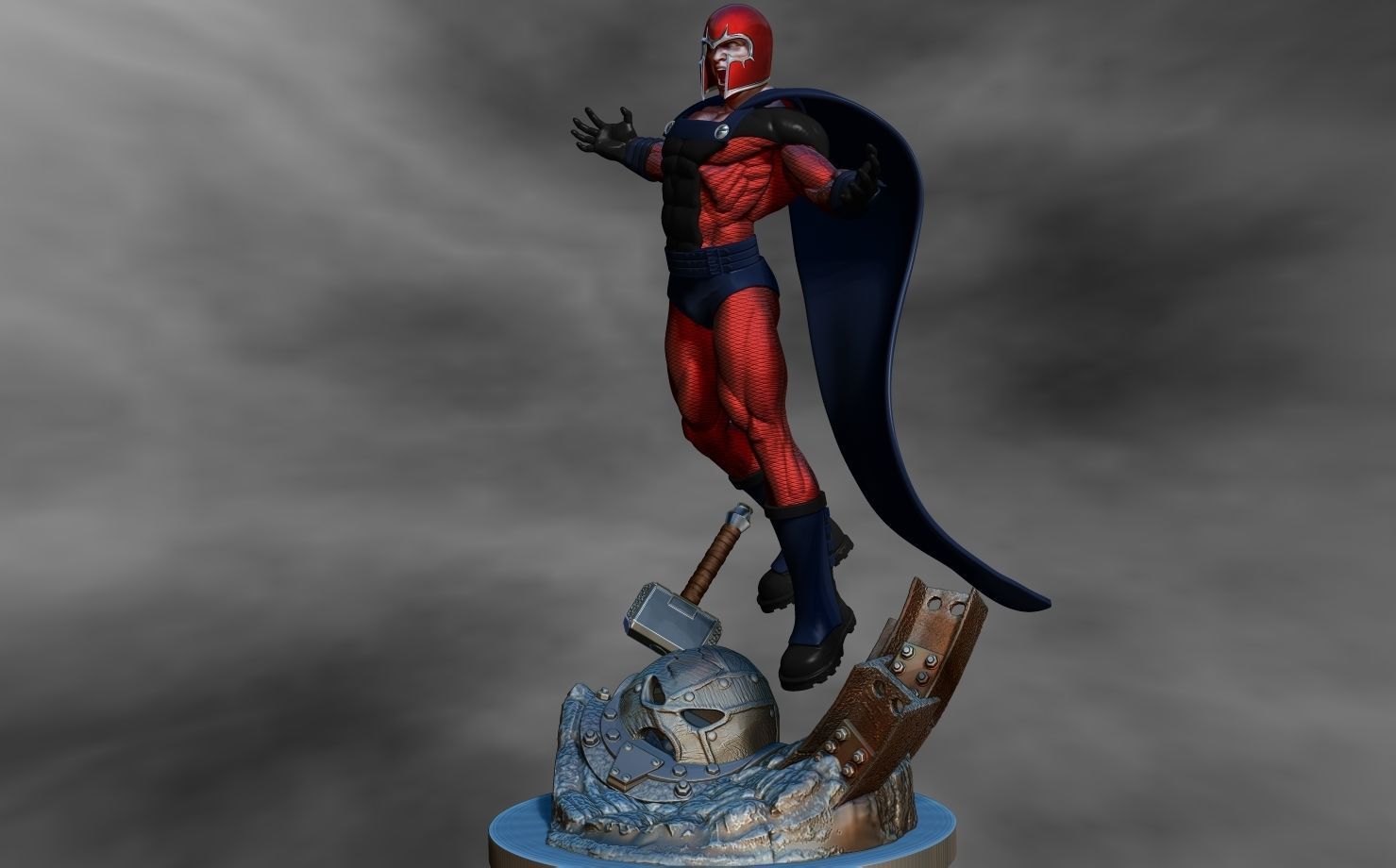 magneto 3D print model_29