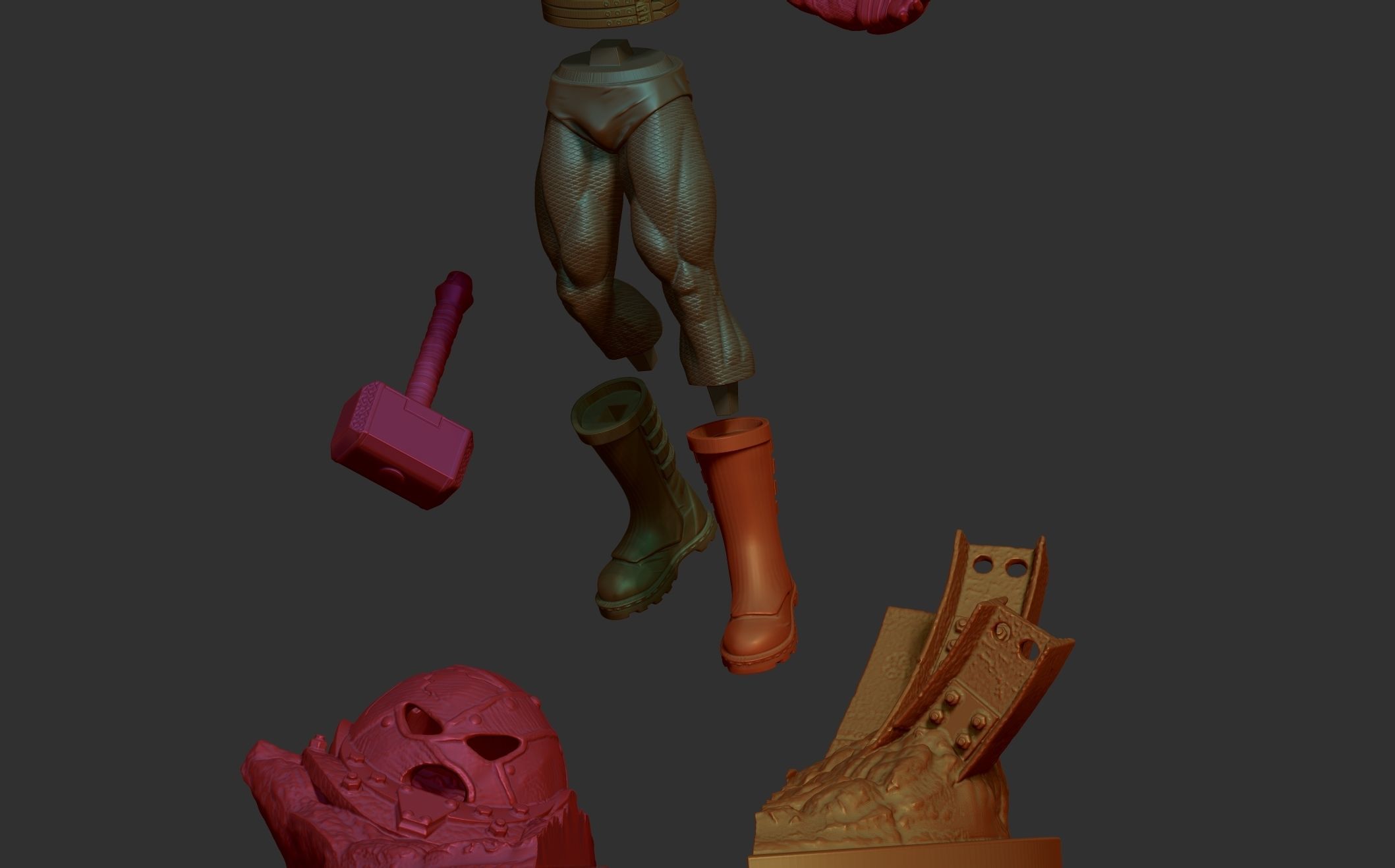 magneto 3D print model_6