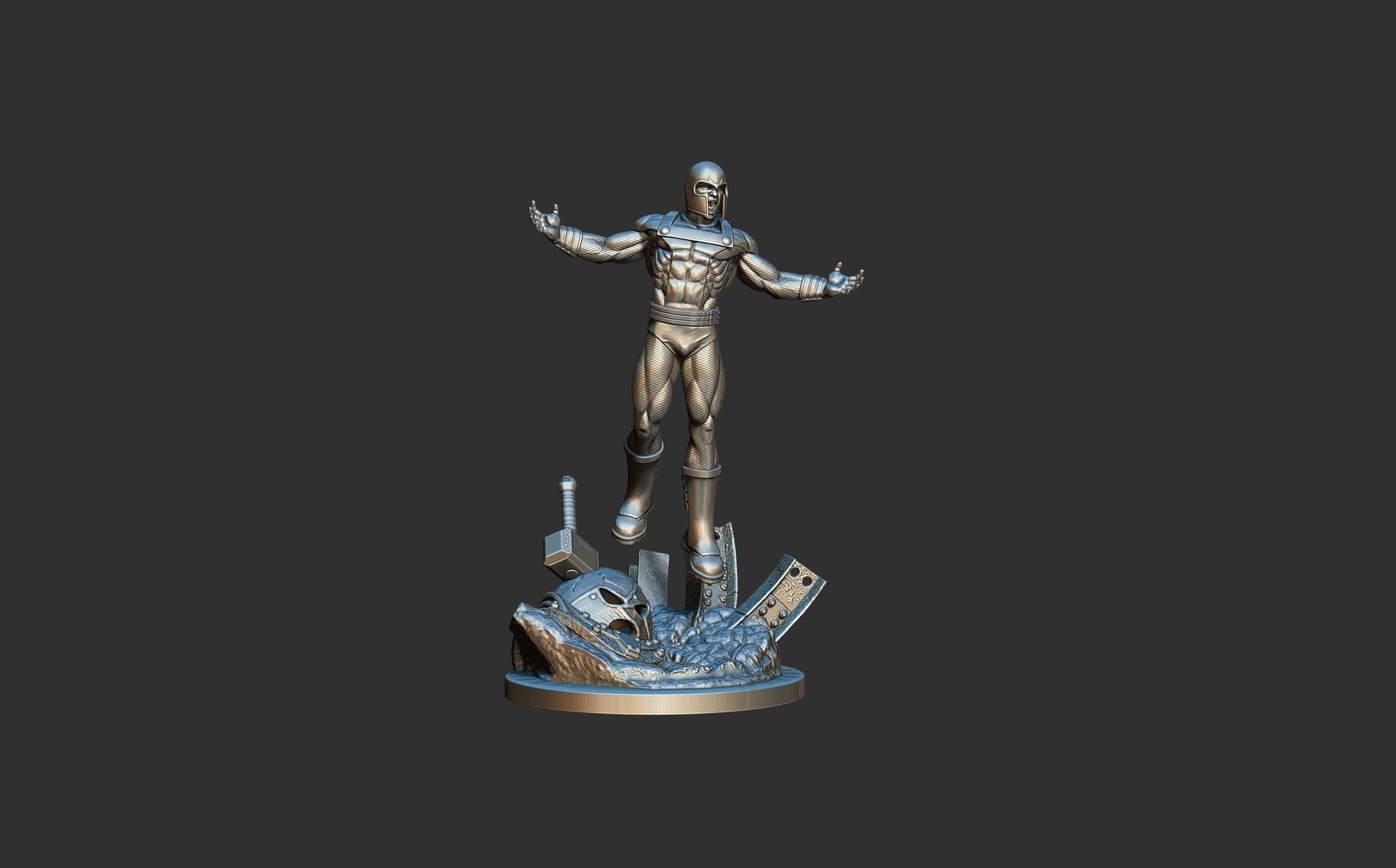 magneto 3D print model_27