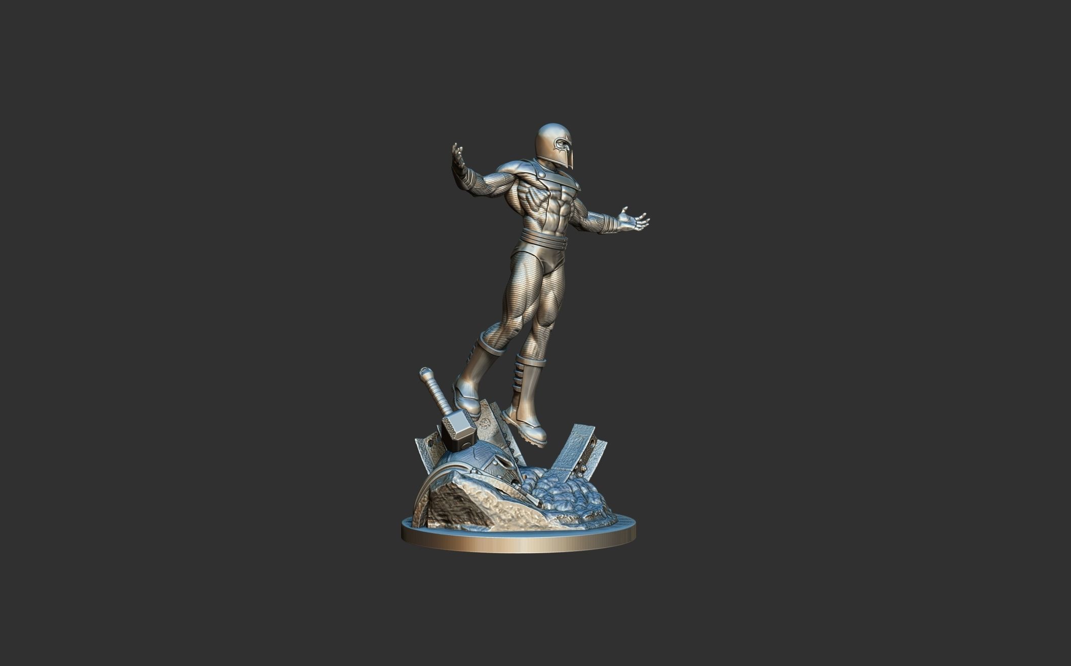 magneto 3D print model_28