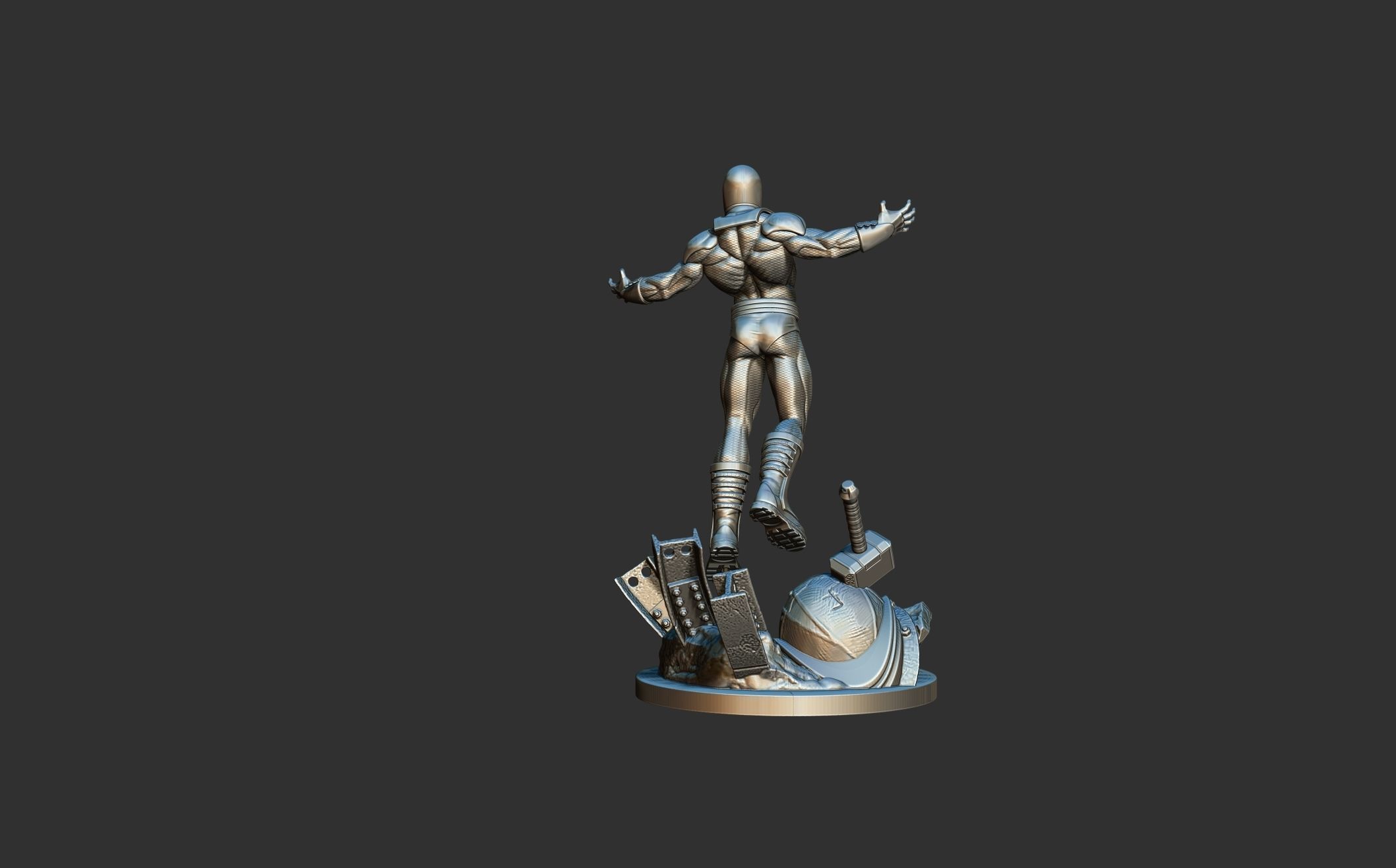 magneto 3D print model_13