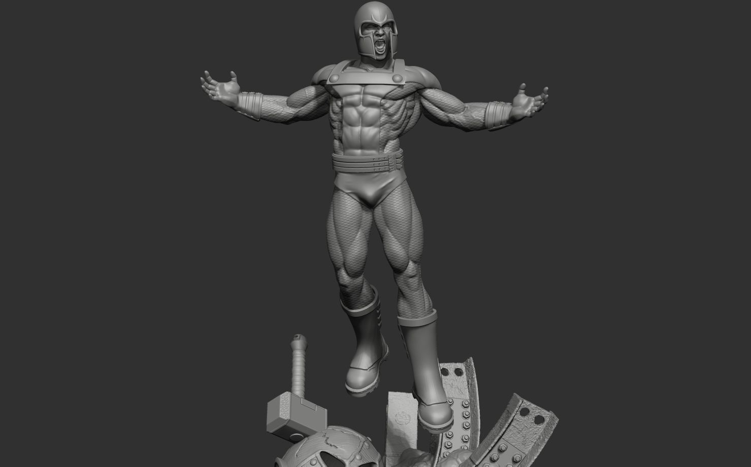 magneto 3D print model_7