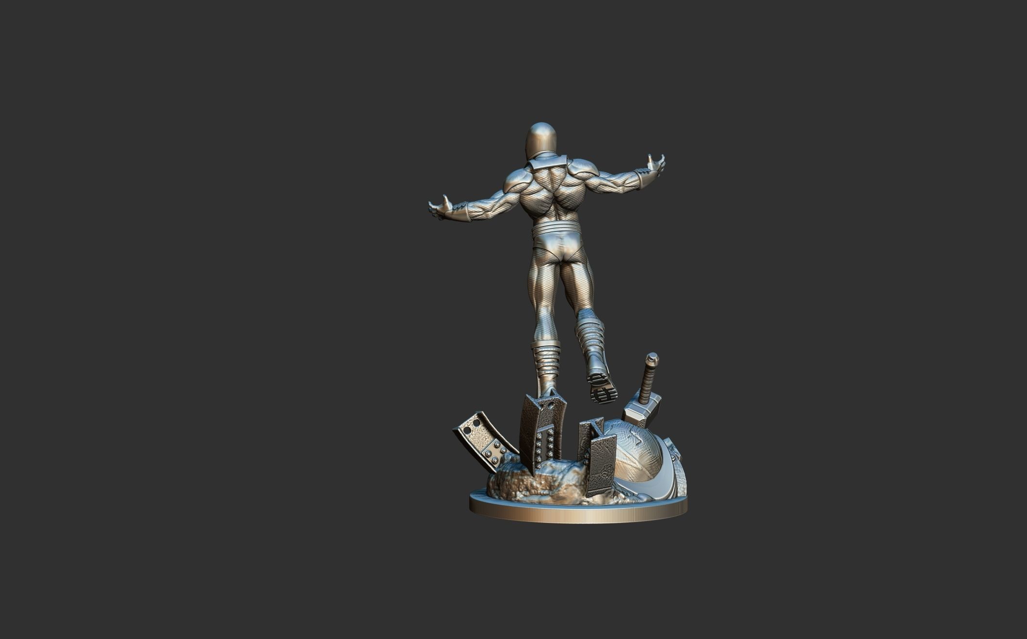 magneto 3D print model_14