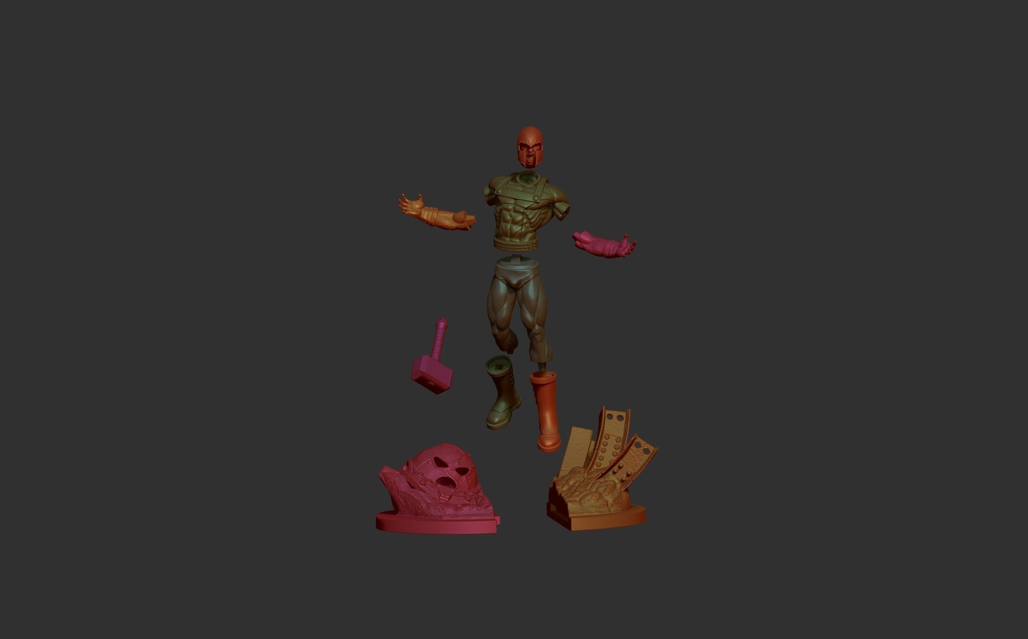 magneto 3D print model_4