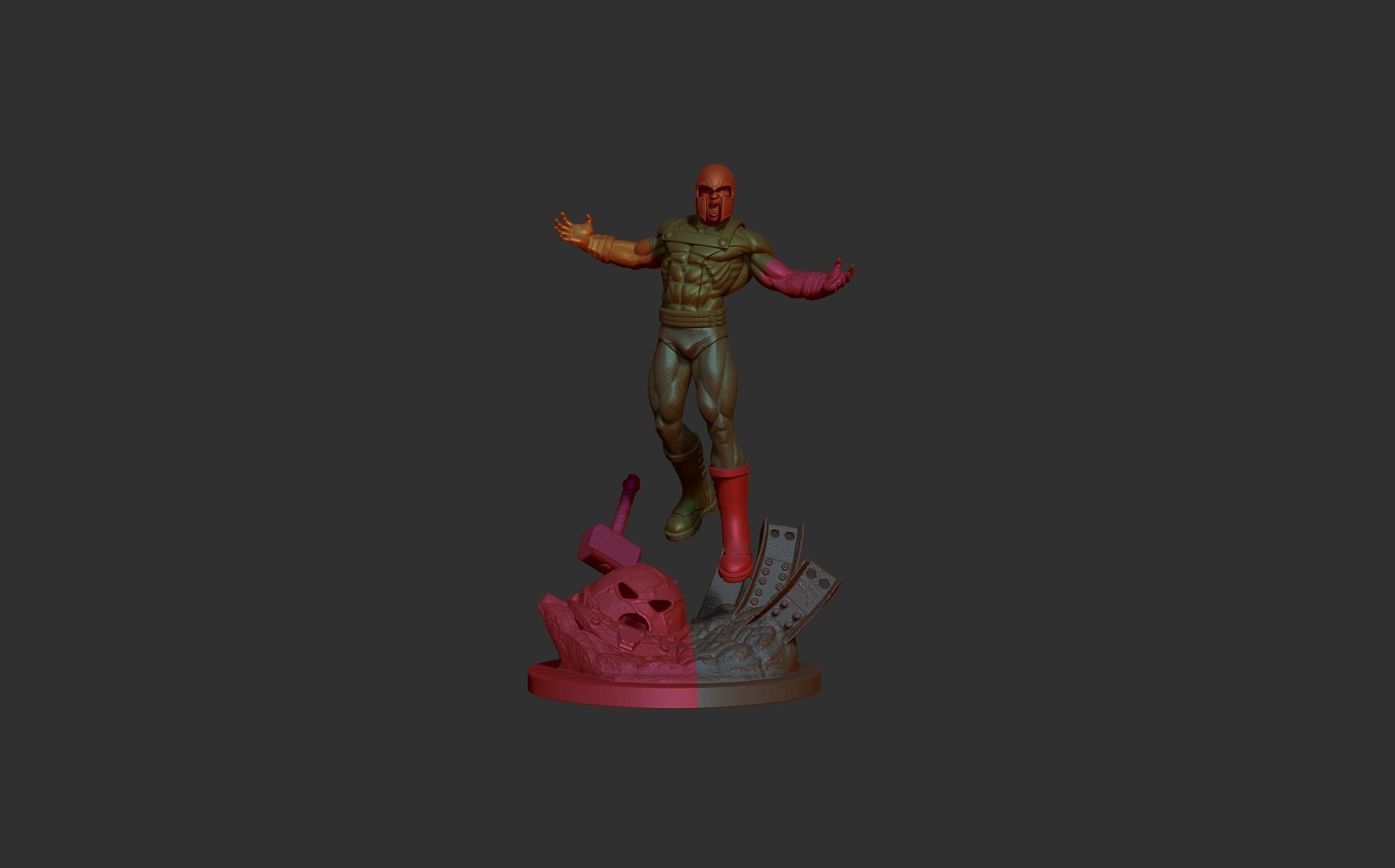 magneto 3D print model_20