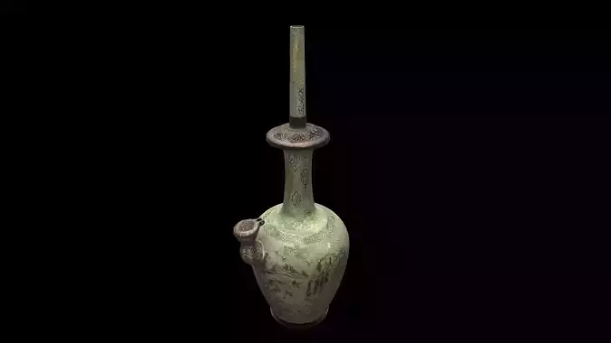 Old ceramic vase