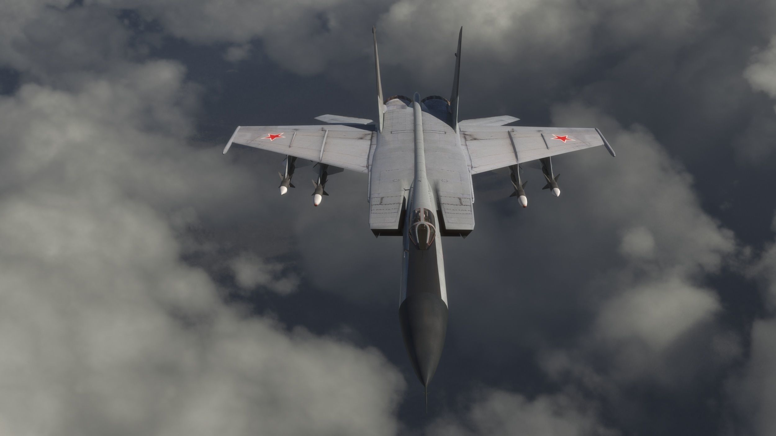 MiG-25P russian fighter jet 3D model_14