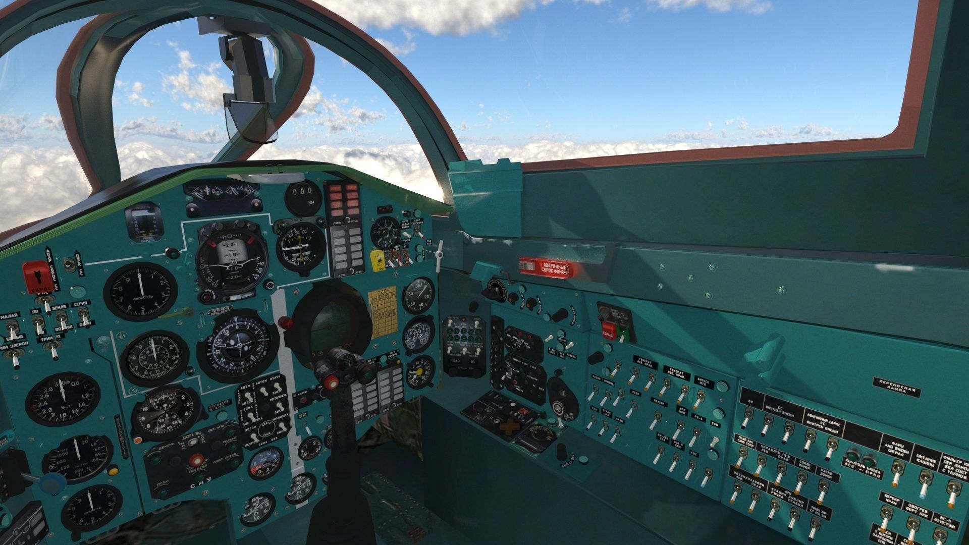 MiG-25P russian fighter jet 3D model_12