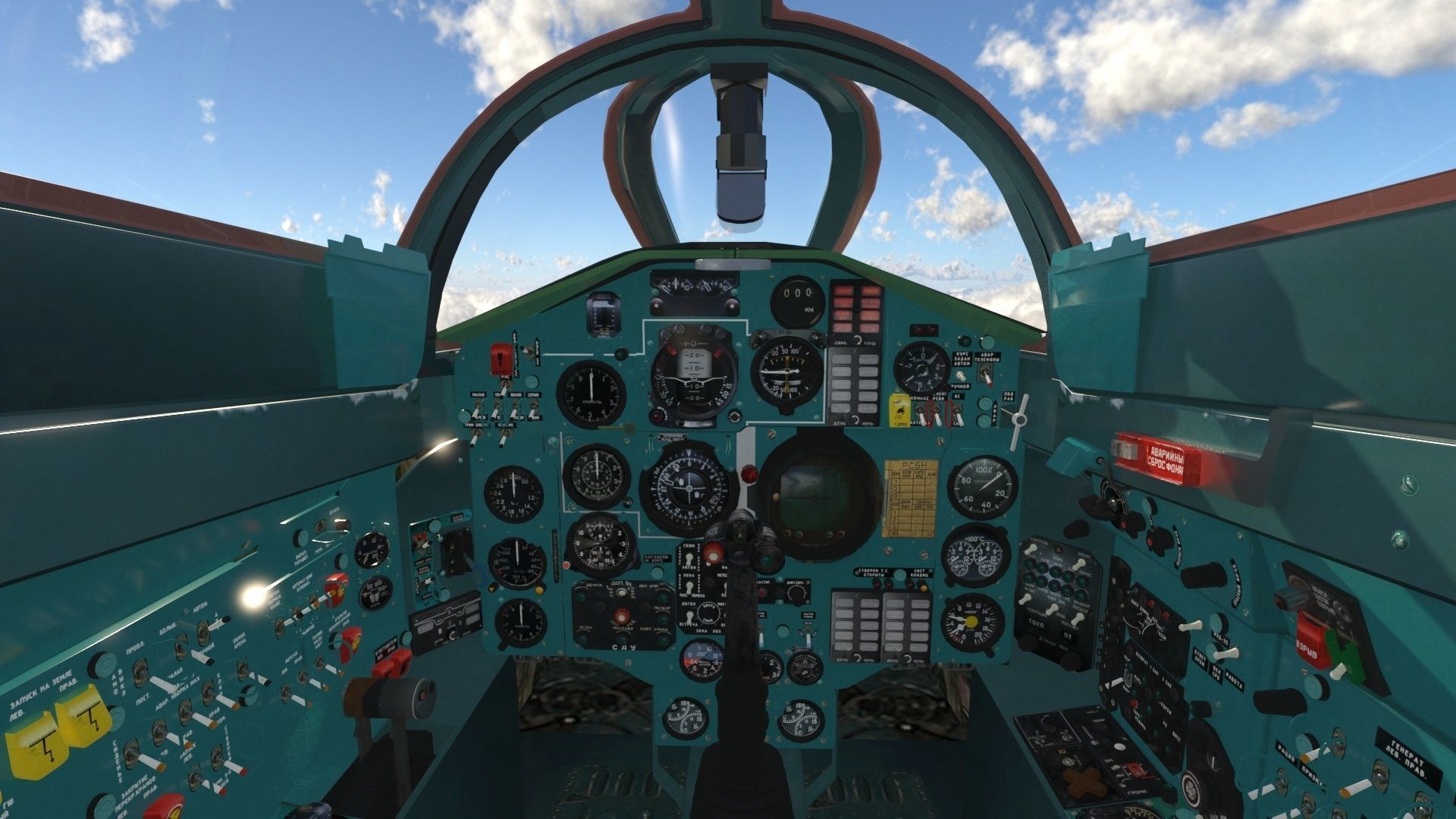 MiG-25P russian fighter jet 3D model_11