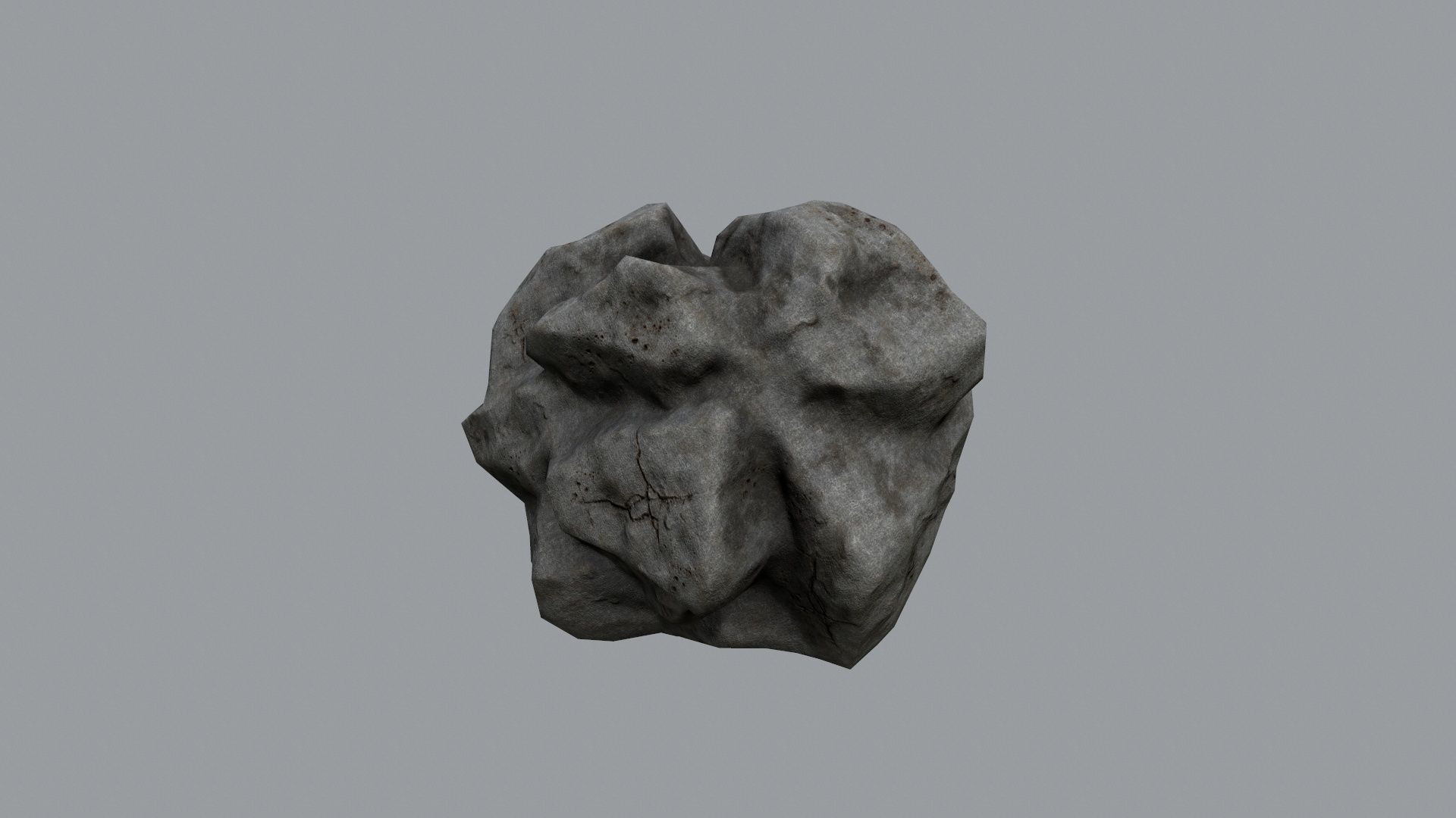 Rock Set Low-poly 3D model_26