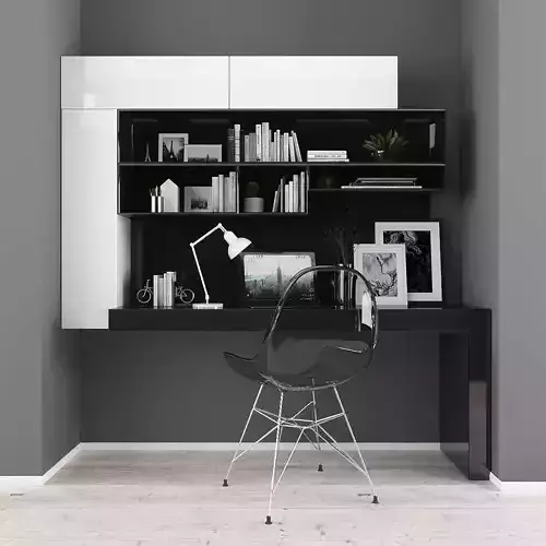 Workplace set home office