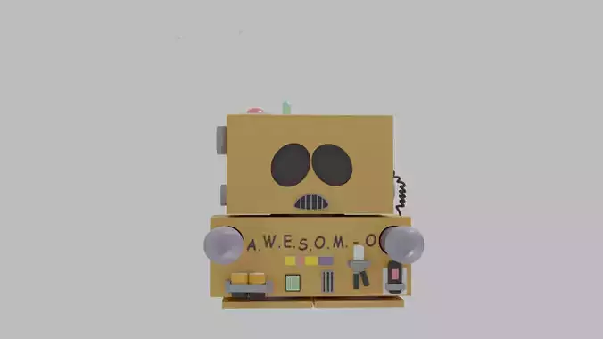 Awesom-O toy robot