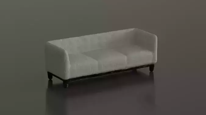 Sofa Clay Toy 3D Model
