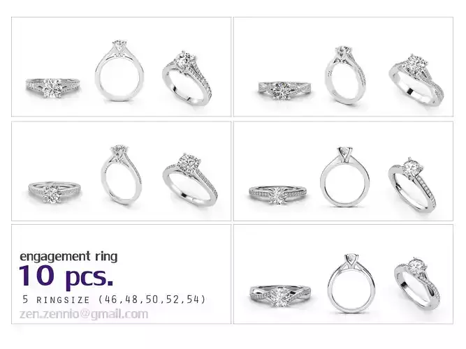 ENG SET 02 10 RINGS 5ringsize