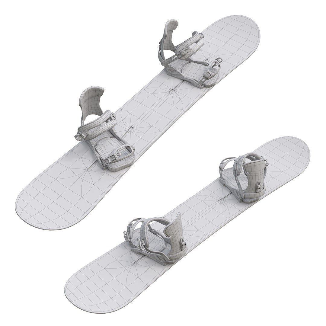 Snowboards 3D model | CGTrader