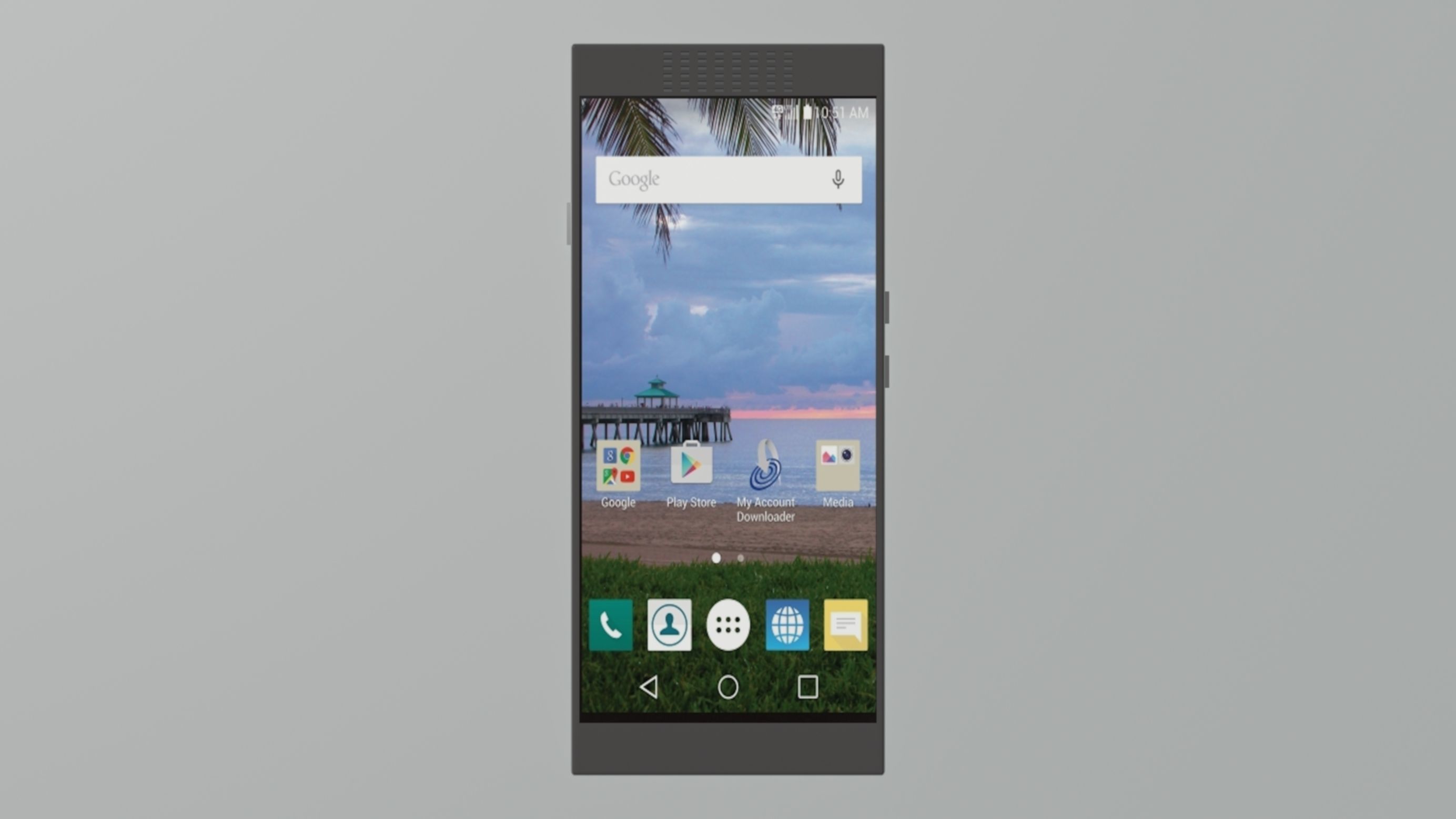 Smartphone concept design Low-poly 3D model_9