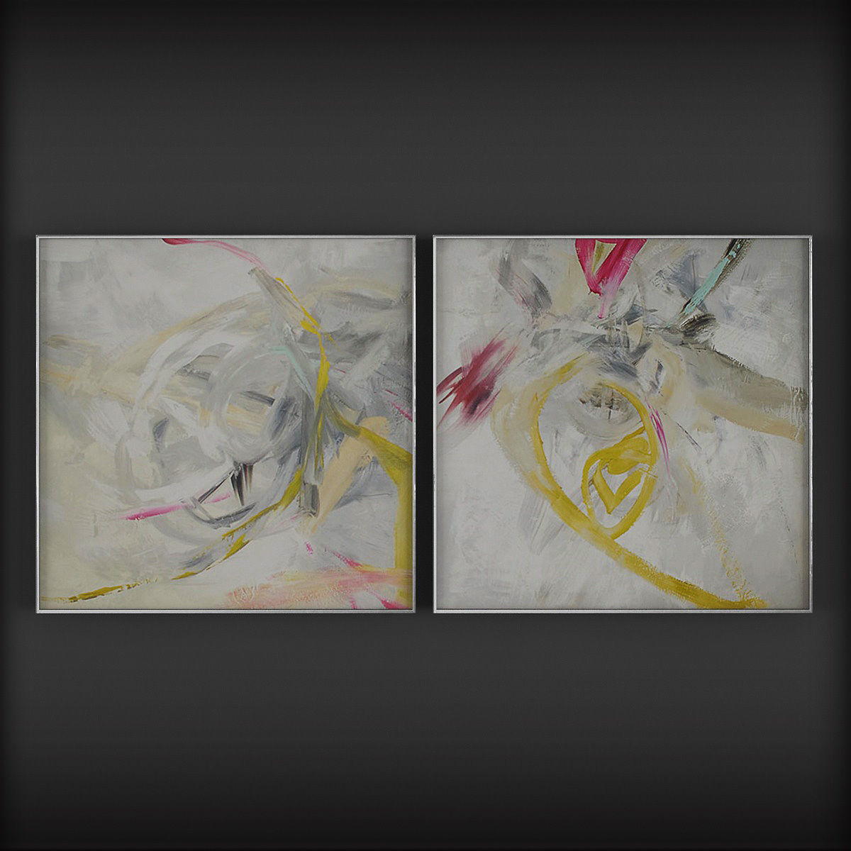 Picture Frames Low-poly 3D model_1