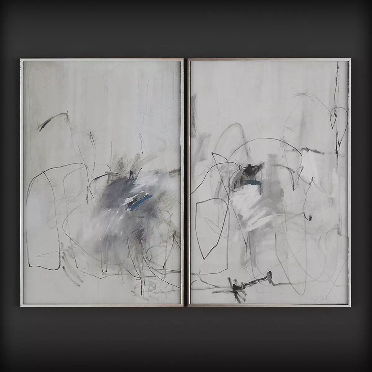 Picture Frames Low-poly 3D model_0