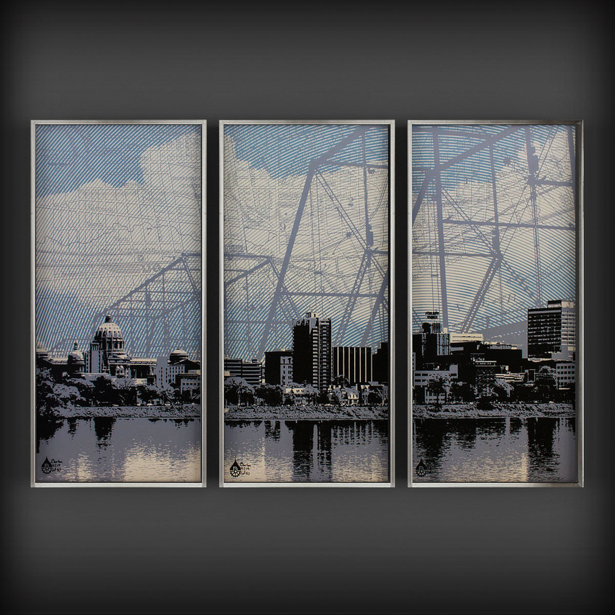 Picture Frames Low-poly 3D model_1