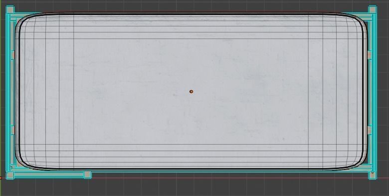 Wooden Bunk Bed Low-poly 3D model_27