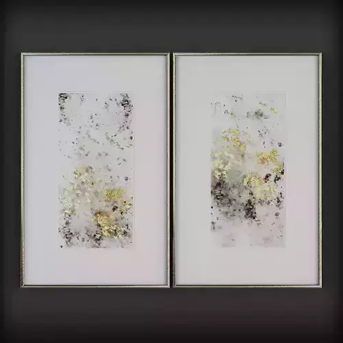 Picture Frames Low-poly 3D model